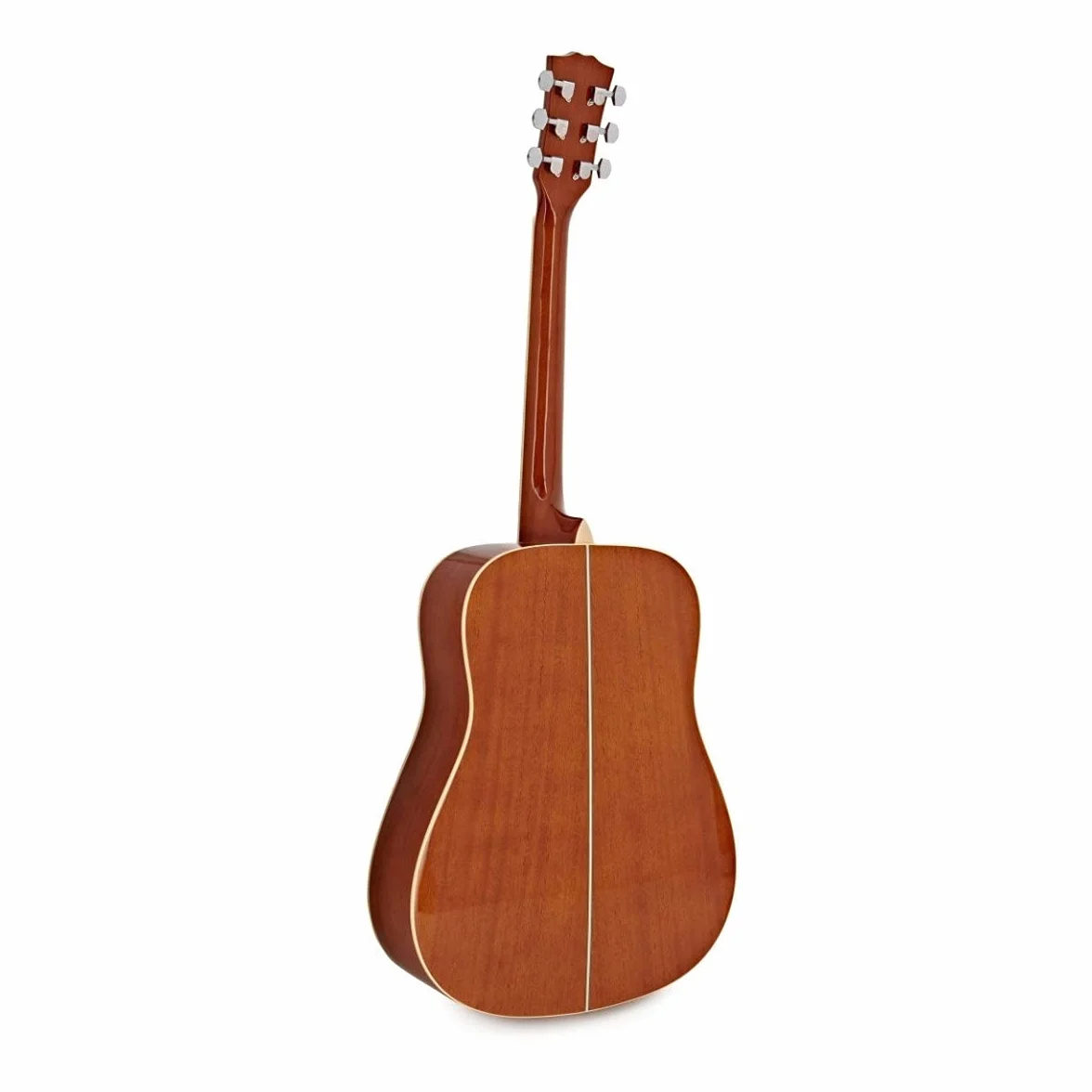 Gear4music Full Size Kit de guitarra acústica para principiantes - Caoba