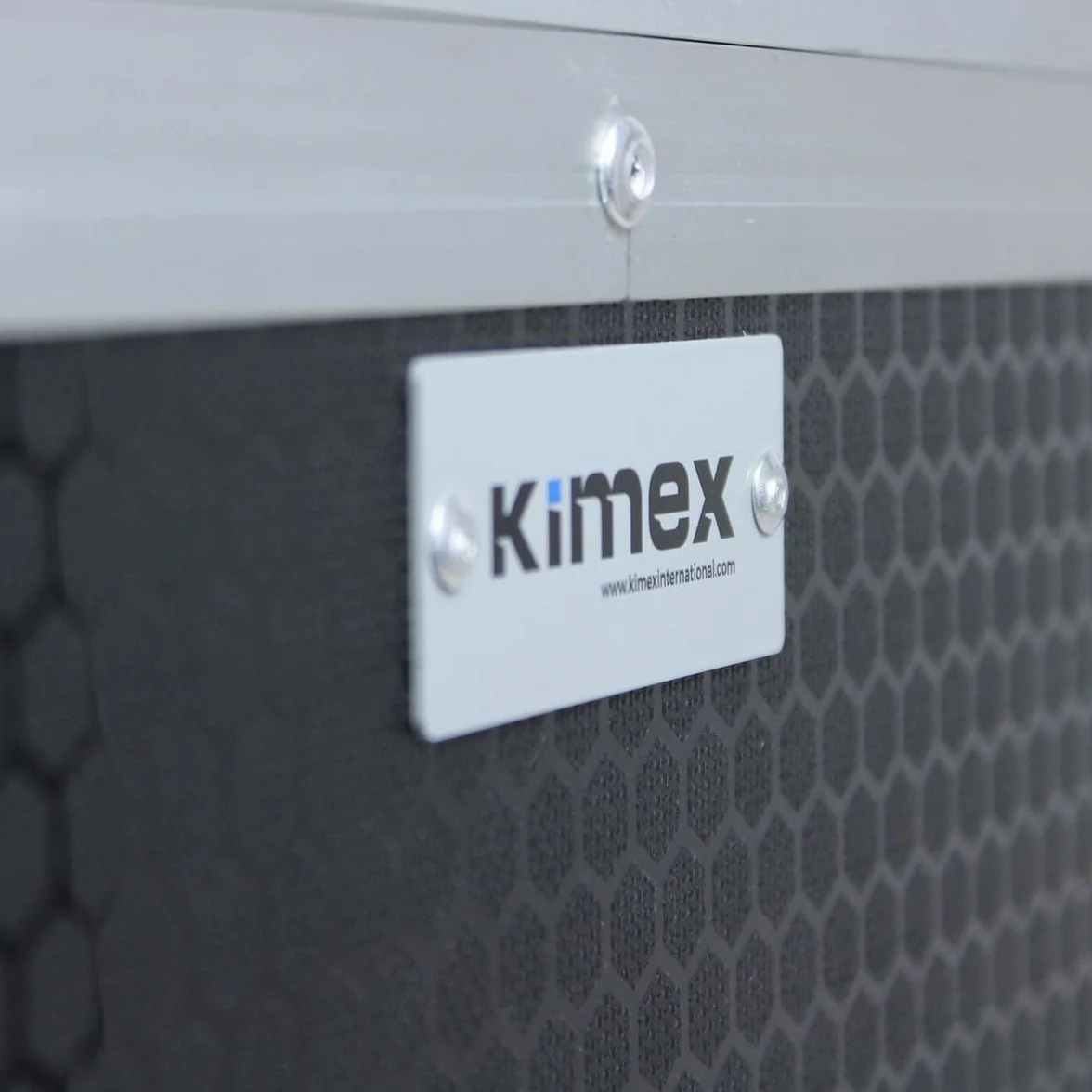KIMEX - Flight Case - Rack 19" - Capacidad 2U - Doble puerta - 101-0102