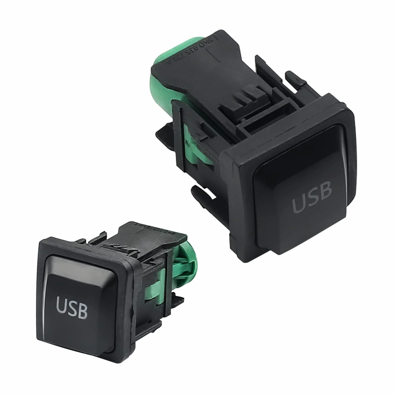 USB Cable Adaptador de Audio para Coche, Cable de Radio para Reproductor de CD, Repuesto para VW Volkswagen (130cm)