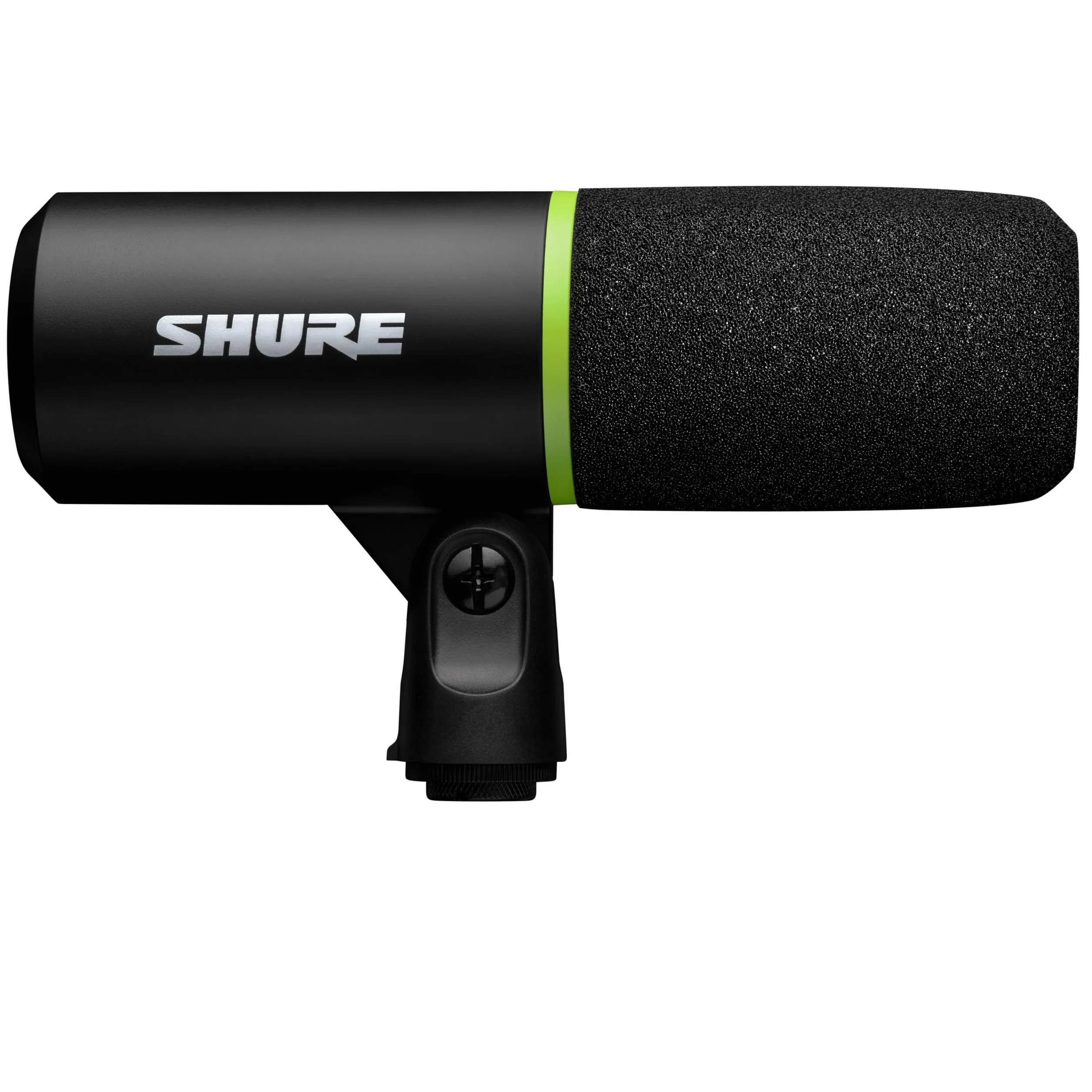 Shure MV6 Microfono par Juegos, Micrófono USB dinámico para PC para Juegos y Streaming - Soporte de Sobremesa de Base Redonda, Cancelación de Ruido de Fondo, Tap-to-Mute, 3.5mm Salida