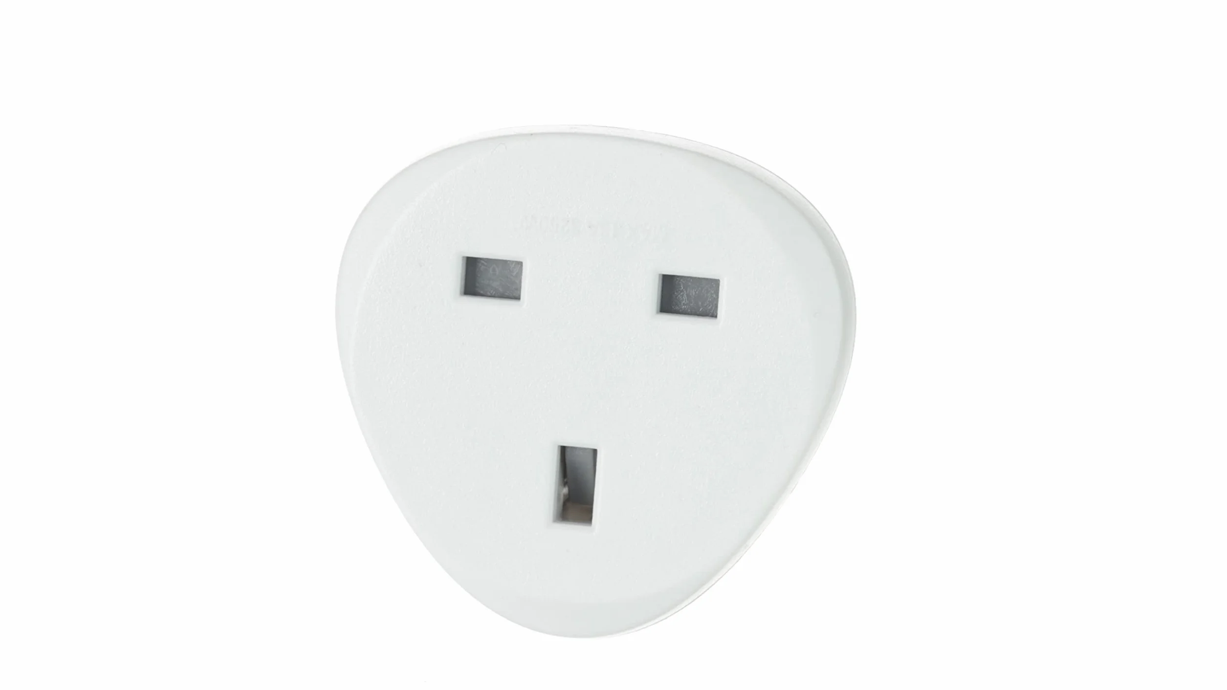 Electraline Adaptador de Viaje UK a Francia/Europa Blanco 70058