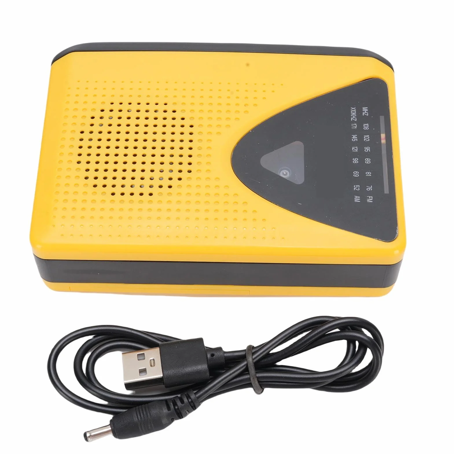 Reproductor de Cassette Portátil con Radio AM/FM, Bluetooth y Grabación Retro