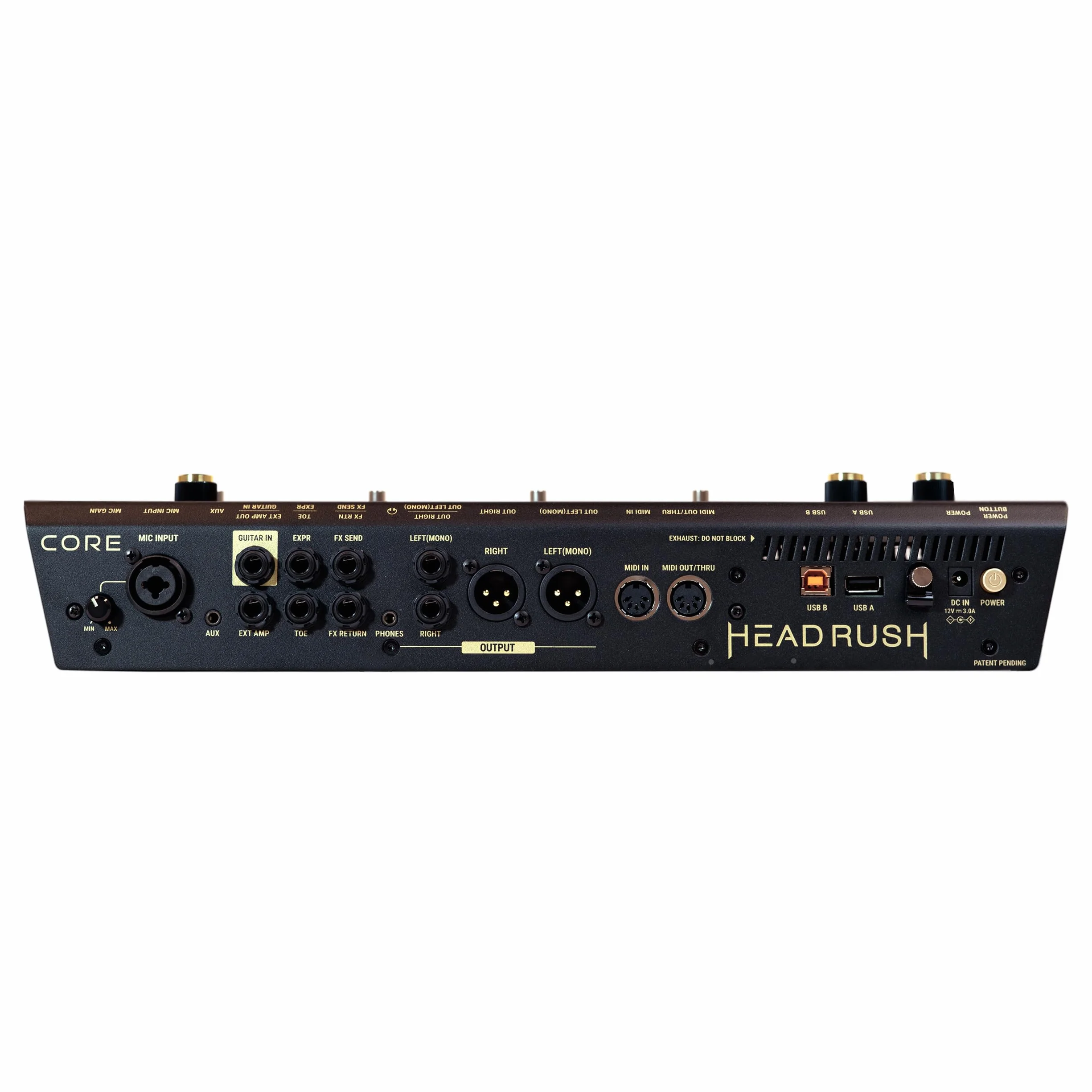 HeadRush Core - Procesador de Modelado de Amplis de FX para Guitarra y Voz con Clonación, Looper, Antares Auto-Tune, WIFI, Pantalla Táctil y Bluetooth