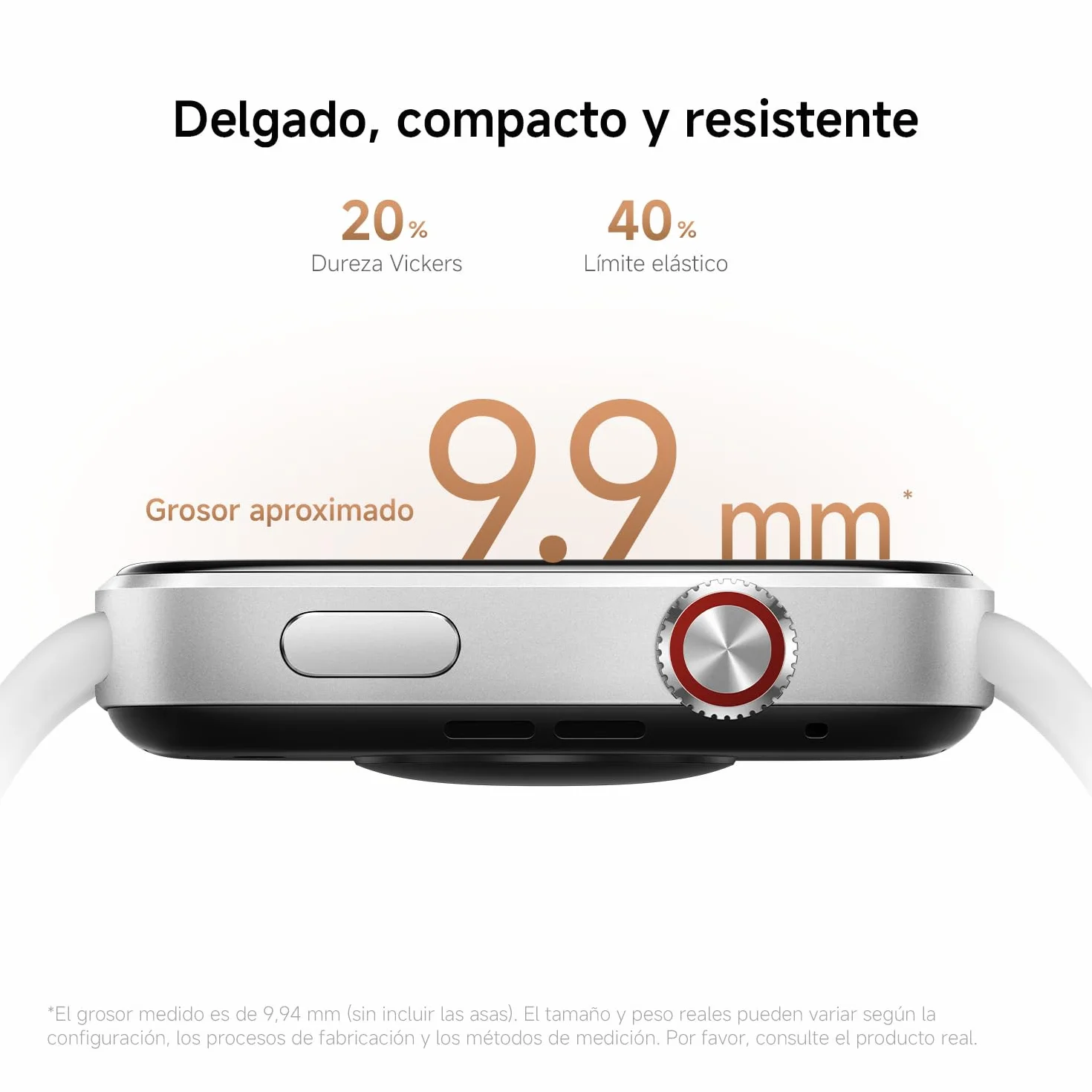 XIAOMI Redmi Watch 6, Reloj Inteligente Mujer y Hombre, Pantalla AMOLED 2.07'', Monitoreo cardíaco, sueño y estrés, 150+ Modos Deportivos, 24 Días de Batería, 5ATM, GPS, iOS & Android, Negro