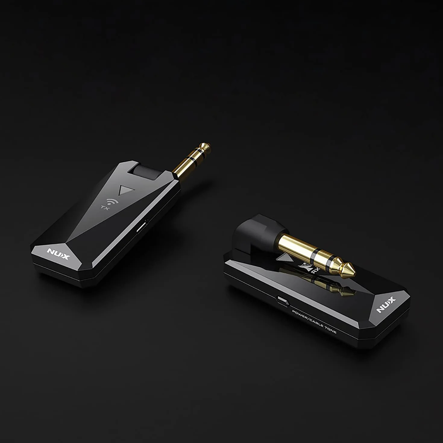 Nux B-5 RC - Sistema inalámbrico para guitarra y bajo, recargable, alta calidad, baja latencia