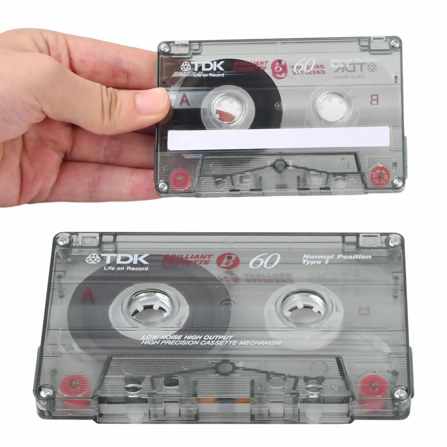 Casete De Audio Profesional De 60 Minutos 10PCS Cintas En Blanco Para Grabaciones