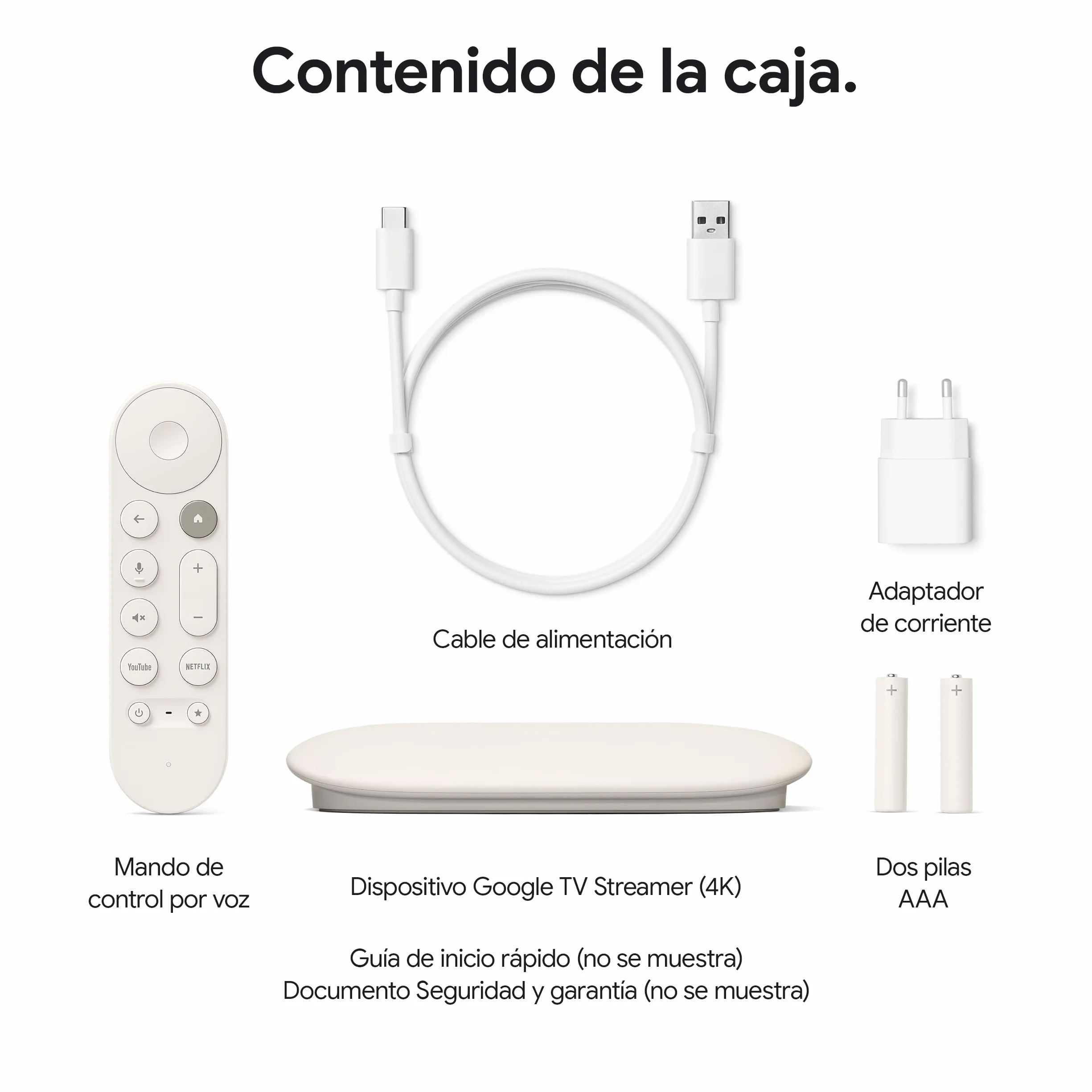 Google TV Streamer 4K Streaming rápido con HDR