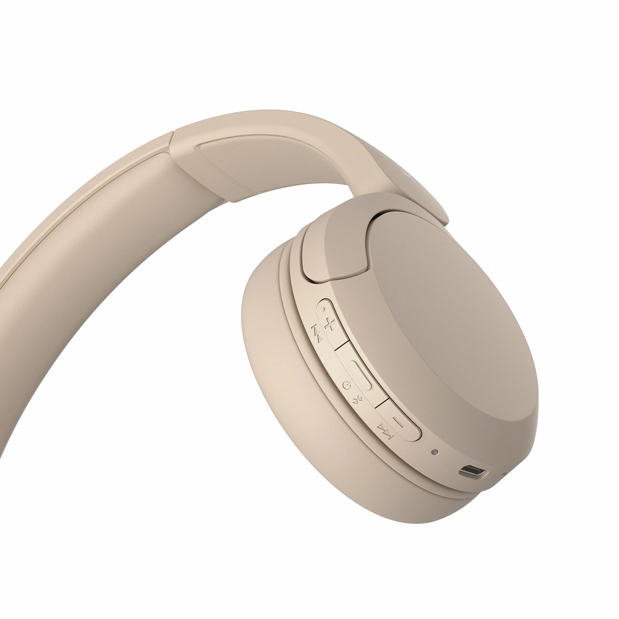 Sony WH-CH520 Auriculares Bluetooth 50 h batería DSEE micrófono integrado Beige