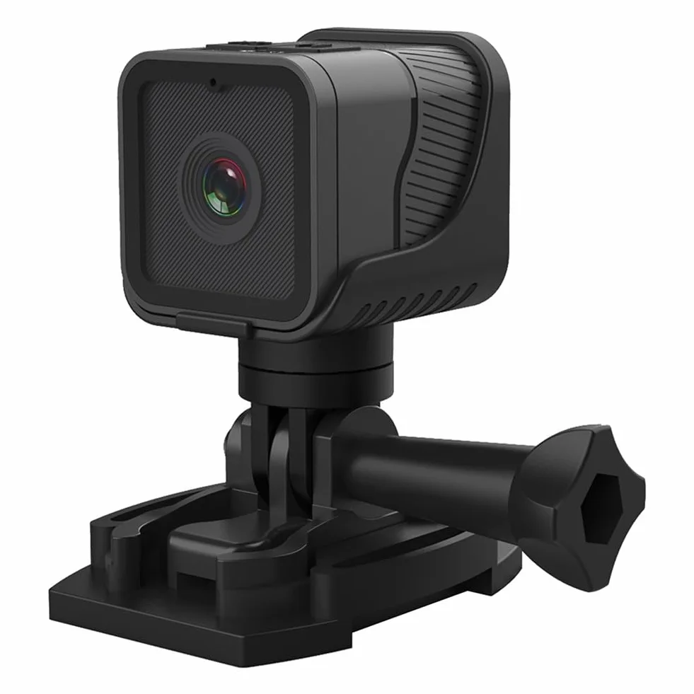 CáMara Deportiva WiFi HD 1080P con Punto de Acceso Mini CáMara PortáTil Impermeable Motocicleta Bicicleta Grabadora de ConduccióN Movimiento DV
