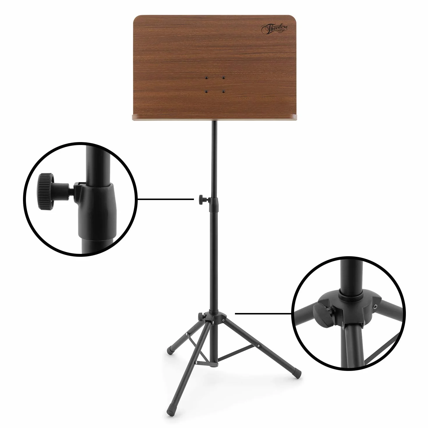 Theodore - Soporte de madera para música orquestal