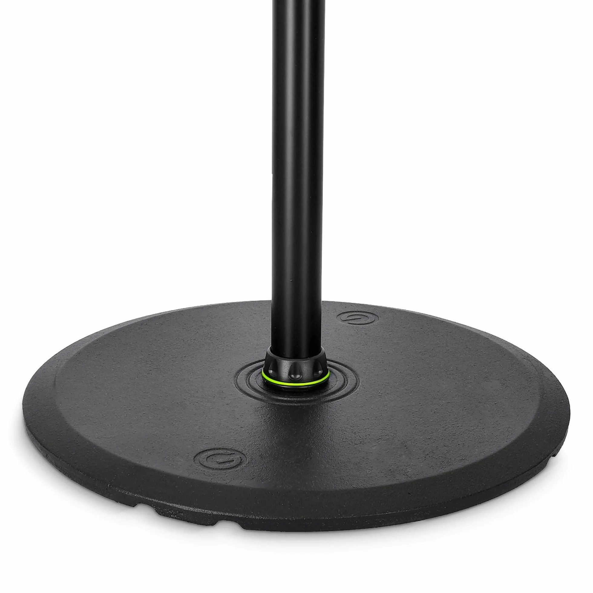 Gravity SP 3202 LR B soporte de monitor de estudio con base redonda grande