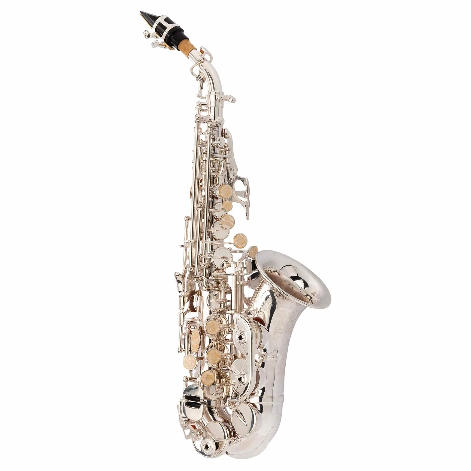 Jean Paul USA Saxofón Soprano, Plata (SS-400SP)