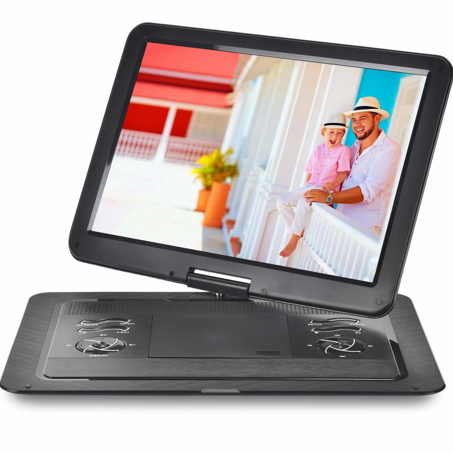 Reproductor de DVD portátil YOOHOO 19,6" Pantalla HD 17,1" para Coche