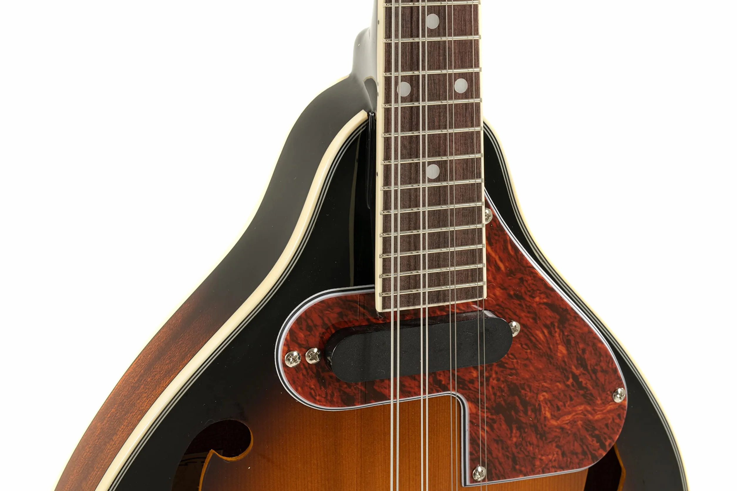GEWA Mandolina electroacústica A-1 Select - Tapa de abeto - Fondo/aros de caoba - Pastilla con control de volumen y tono - Incl. estuche premium - Acabado brillo Vintage Sunburst