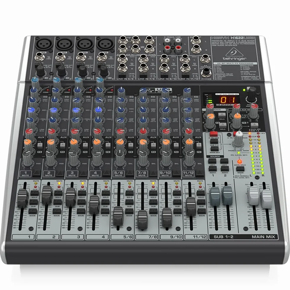 Behringer XENYX X1622USB mezclador para directo x-1622 usb und.