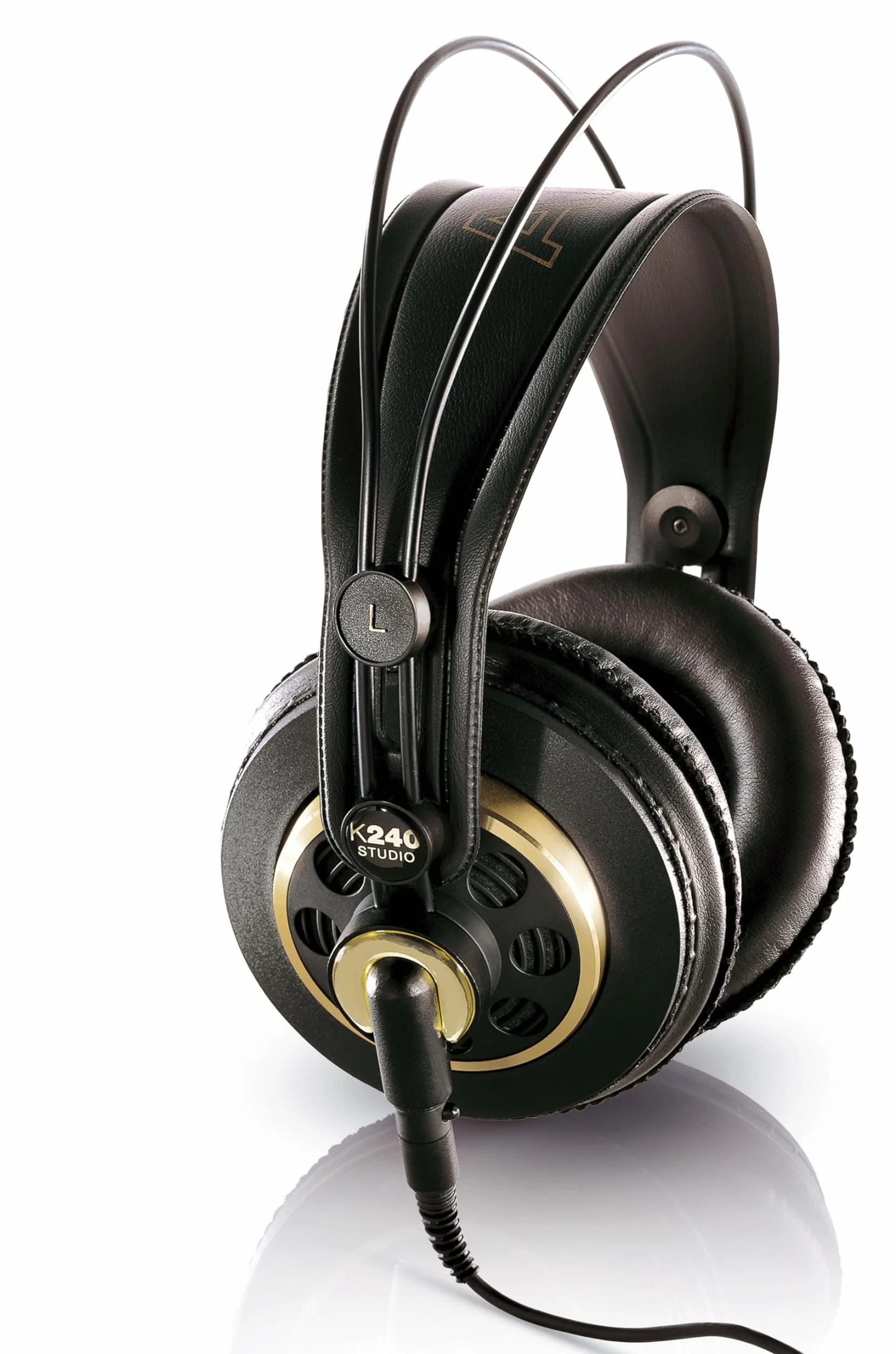 AKG K 240 Studio - Auriculares Profesional, Negro, 6,00 x 9,20 x 6,00 pulgadas