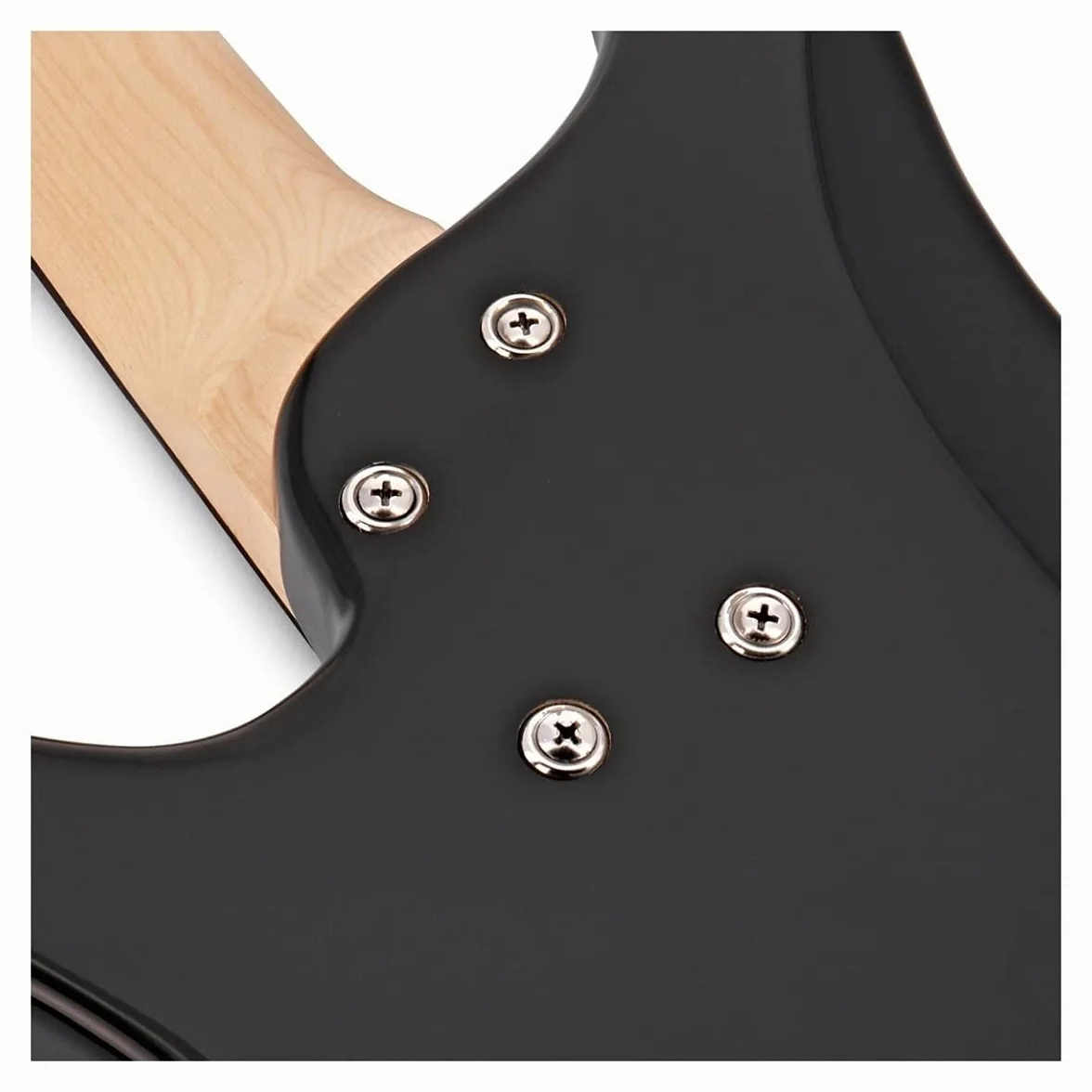 Gear4music Bajo Chicago color negro 3/4 tamaño