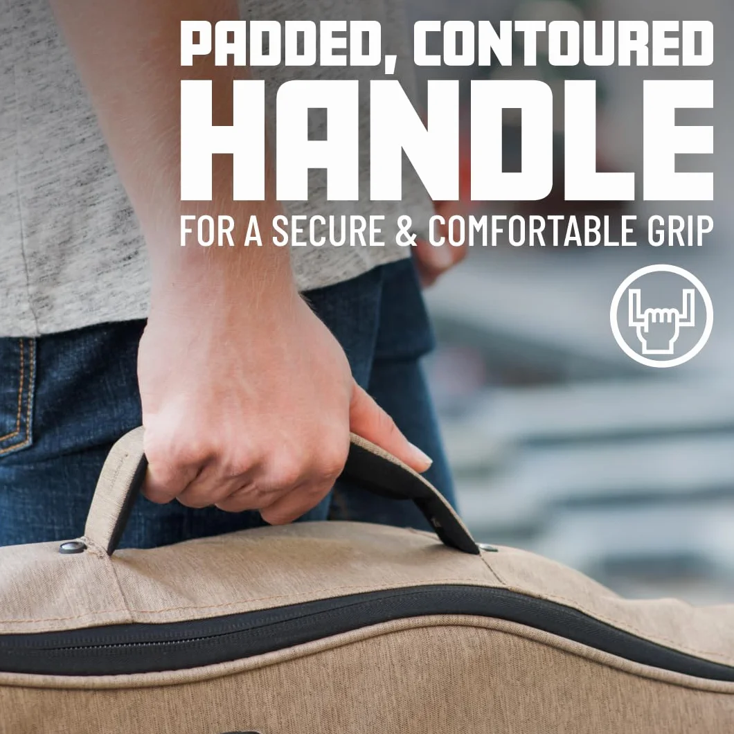 Gator Cases Transit Series - Bolsa para Accesorios adicionales; Exterior Gris (GT-1407-GRY)