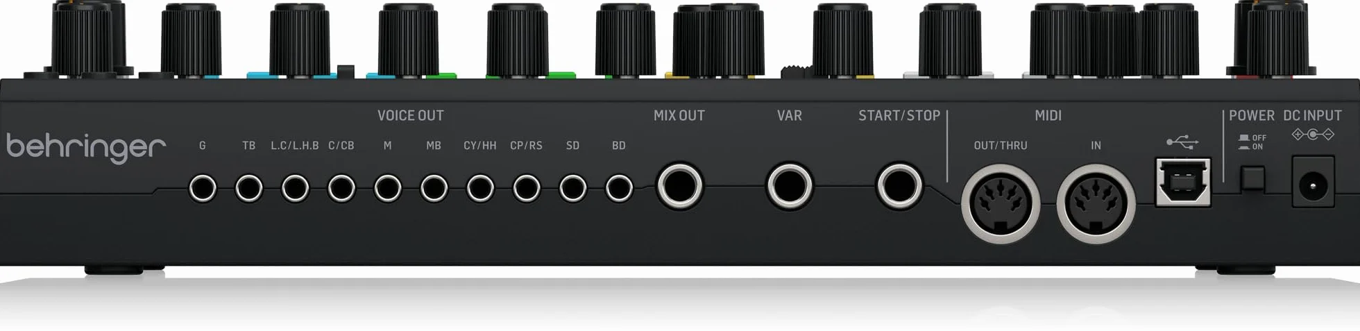 Behringer RD-78 Analog Drum Machine with 15 Drum Sounds, 34 Rhythm Patterns and 16-Step Sequencer