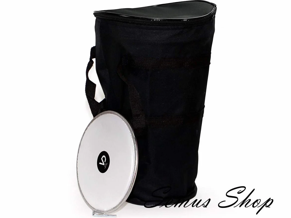 Orientalische Profi Solo Darbuka Schwarz Matt Lackiert