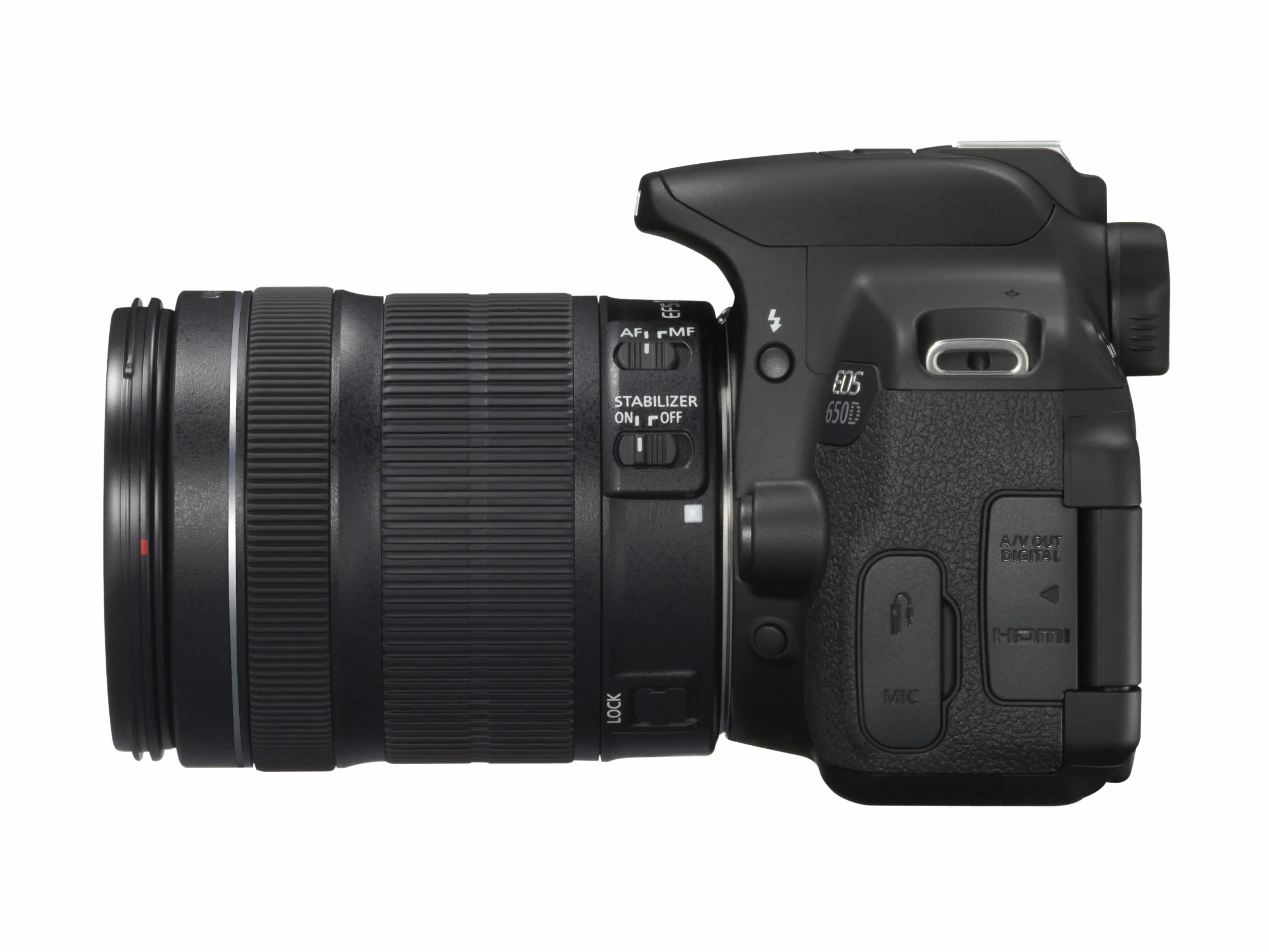Canon EOS 650D EF-S 18-135 IS STM Cámara Digital 18 MP SLR Kit CMOS Negro Reacondicionado