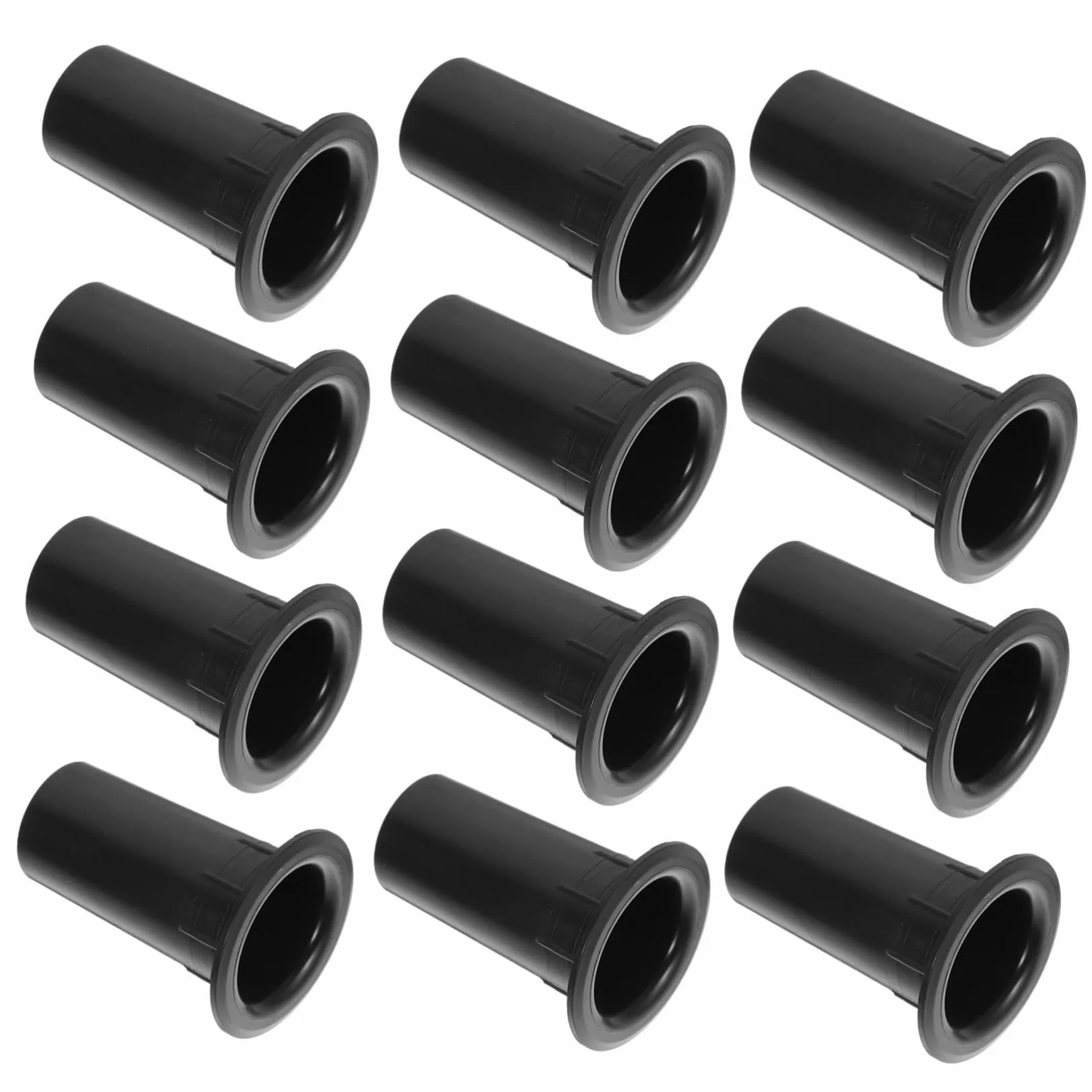 Altavoz de Tubo de Puerto Bass Reflex 12 Piezas Plástico Negro para Subwoofer