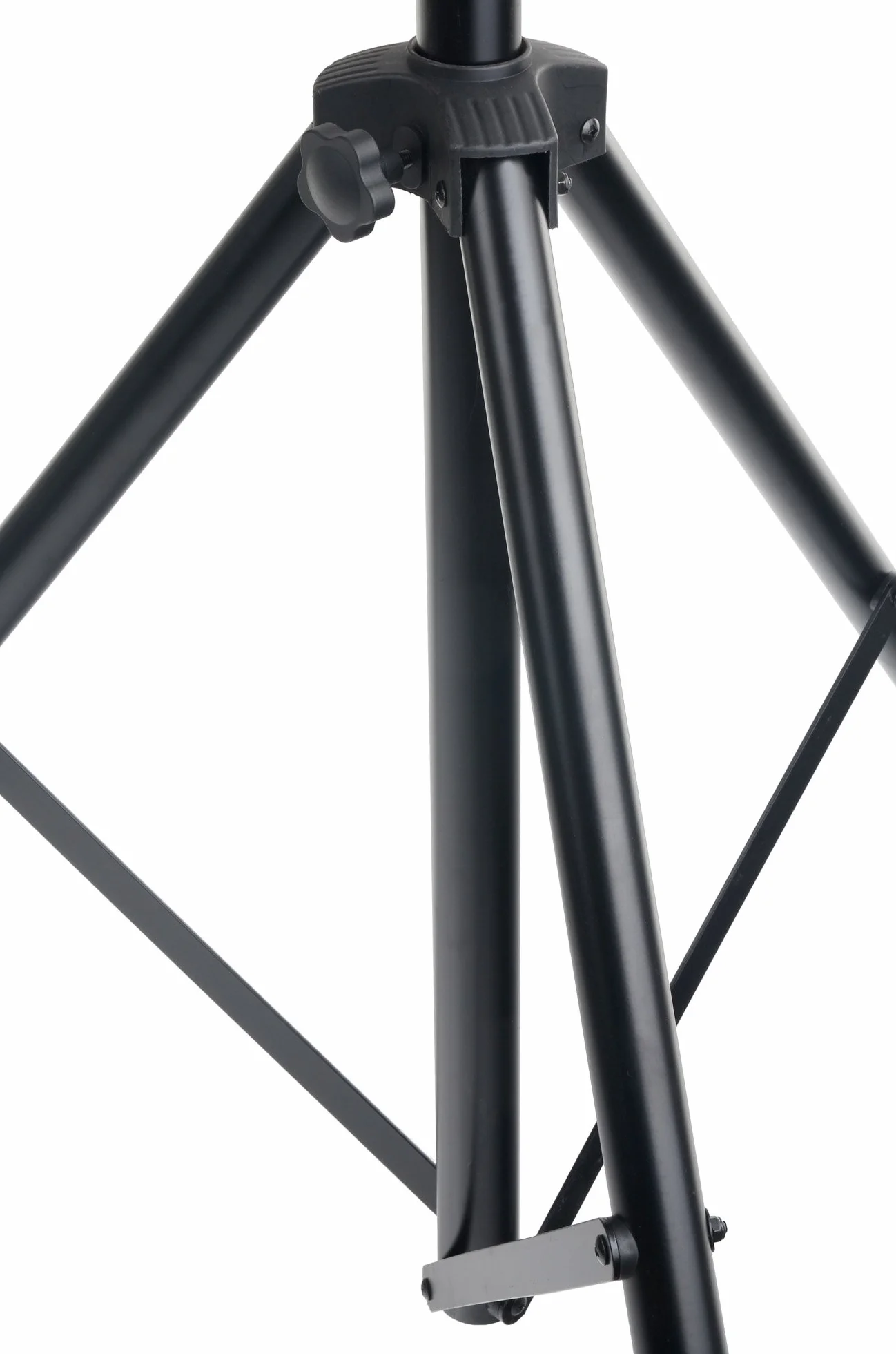 Sistema de Travesas Showlite LTS-100 (2x Soportes en T 2x Travesa Transversal, Ajustable en altura de 1,50m a 3,00m, Capacidad hasta 75kg) negro
