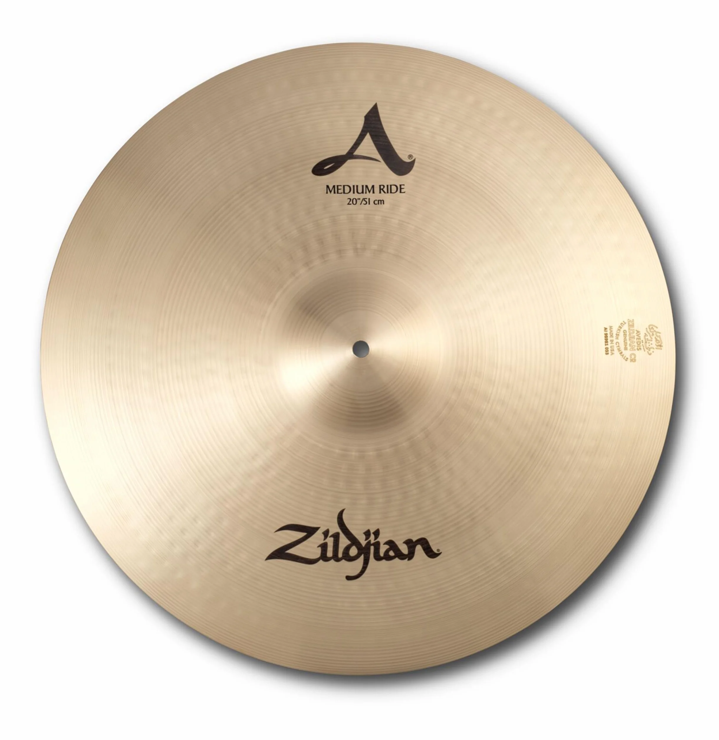 Zildjian A0024 A Platillo A 20" medium ride, Medium ride