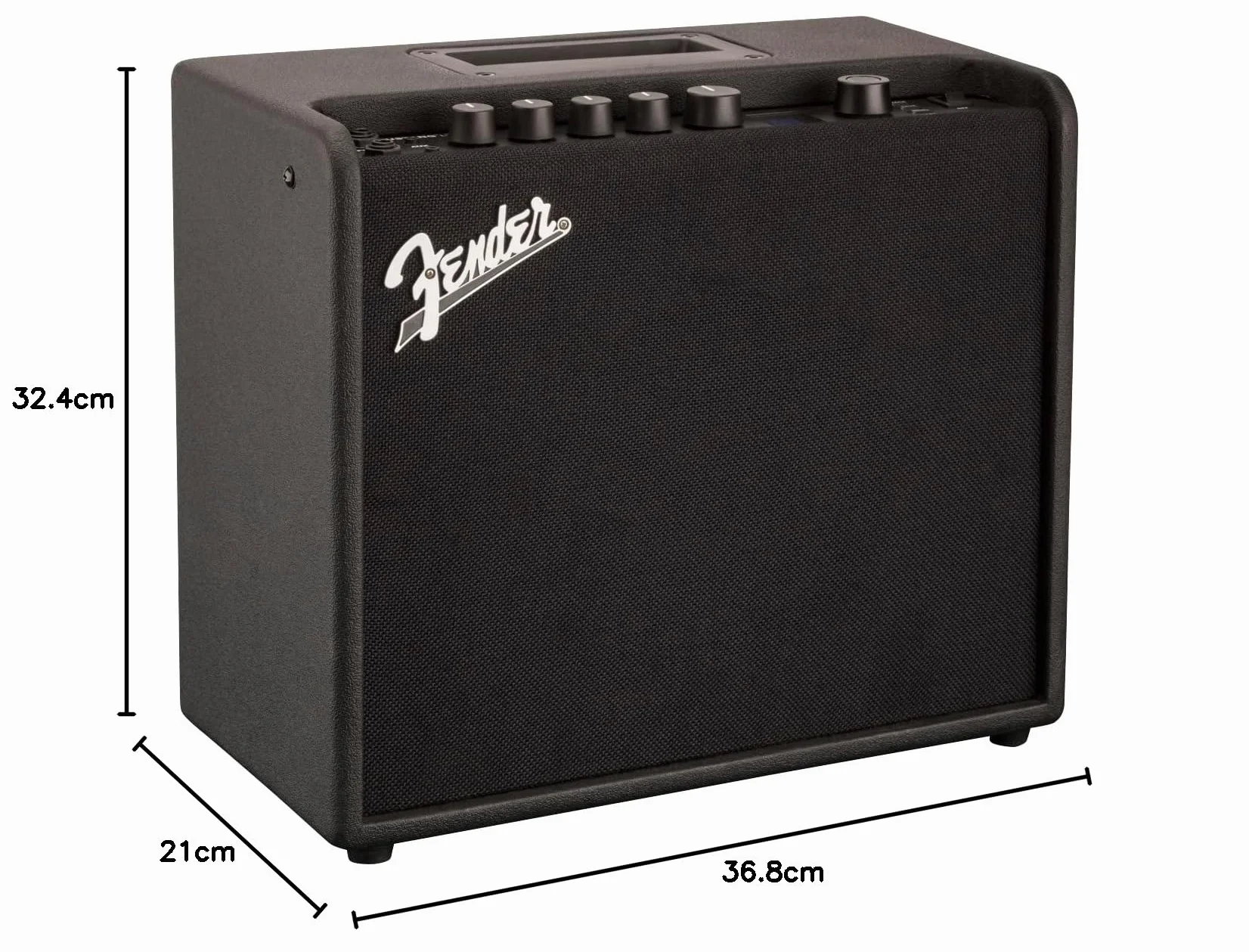 Fender Mustang LT 25, Amplificador Combo para Guitarra Eléctrica, Negro