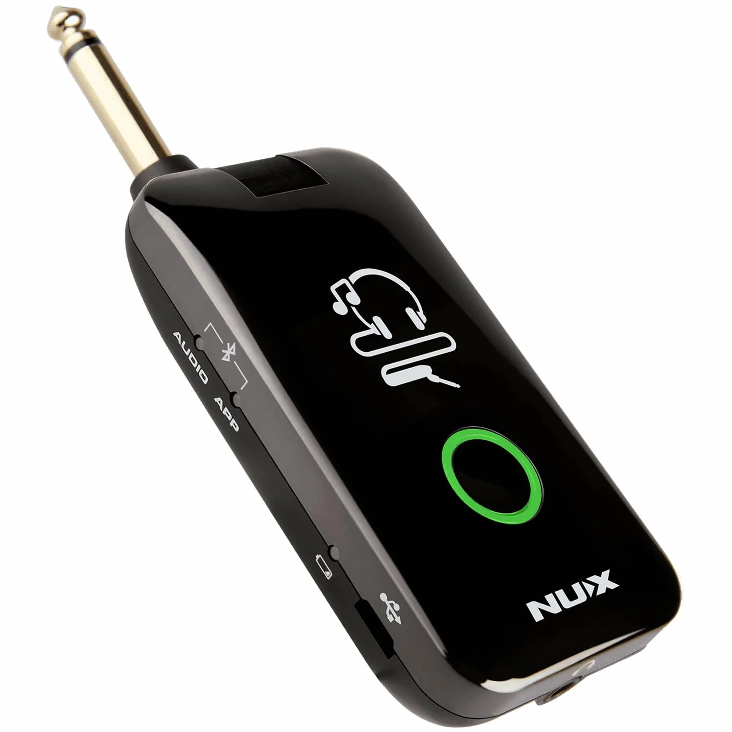 Nux MP-2 Mighty Plug - Amplificador inalámbrico y simulación de efectos para guitarra y bajo + auriculares keepdrum
