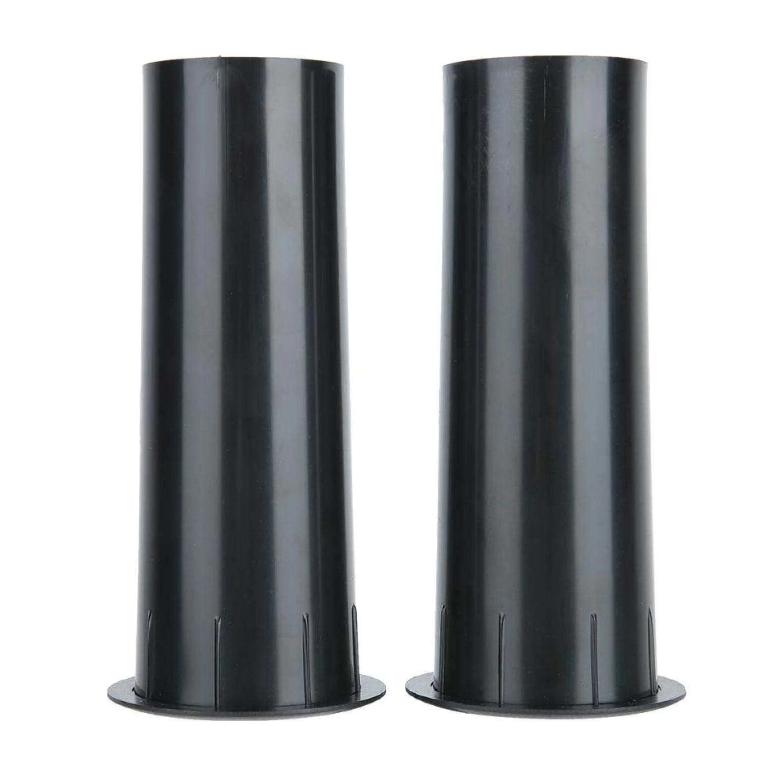 Agatige 2 Uds Tubo Invertido Altavoz de Pared 50 mm ABS para Altavoces 4-6 Pulgadas