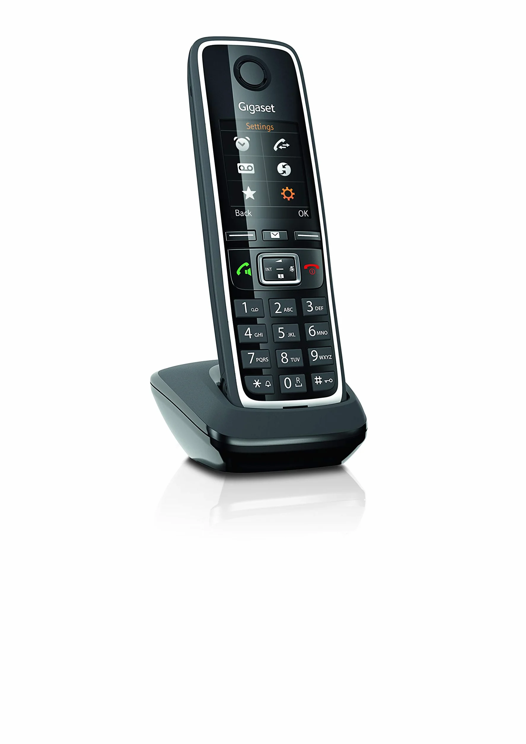 Gigaset C530 IP Teléfono Inalámbrico SIP Manos Libres Pantalla Color