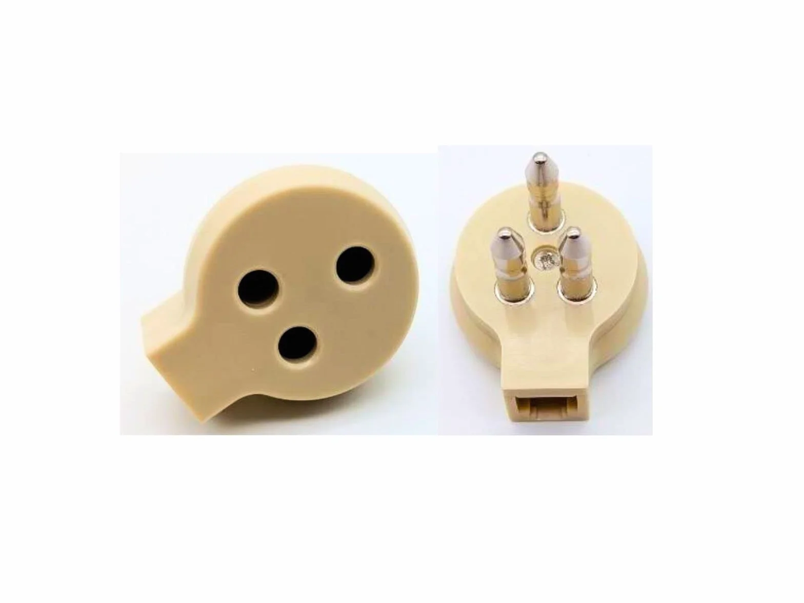 JOIN Adattatore Telefonico Spina Tripolare RJ11 6 Poli 2 Contatti