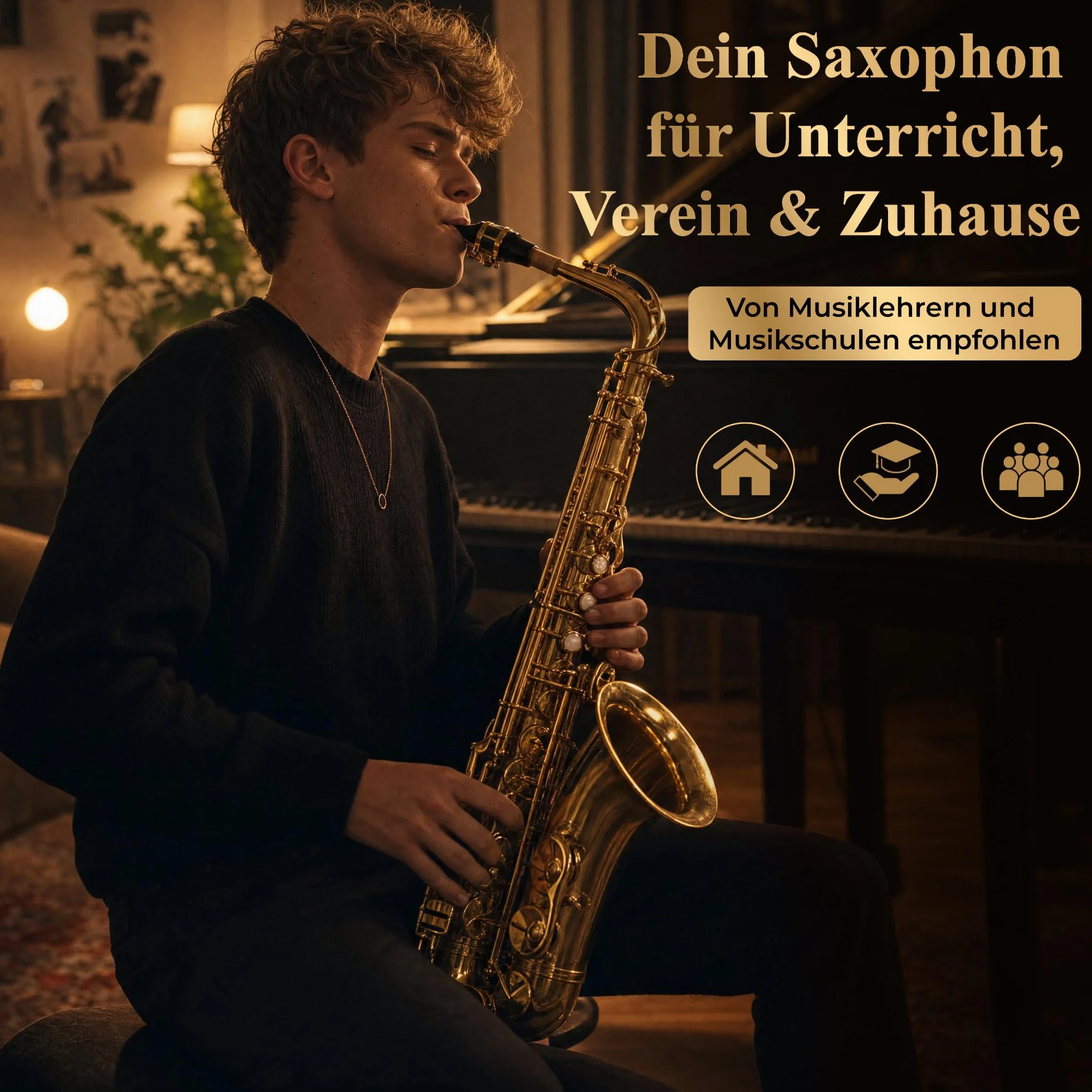 Classic Cantabile Winds AS-450 Eb saxófon alto
