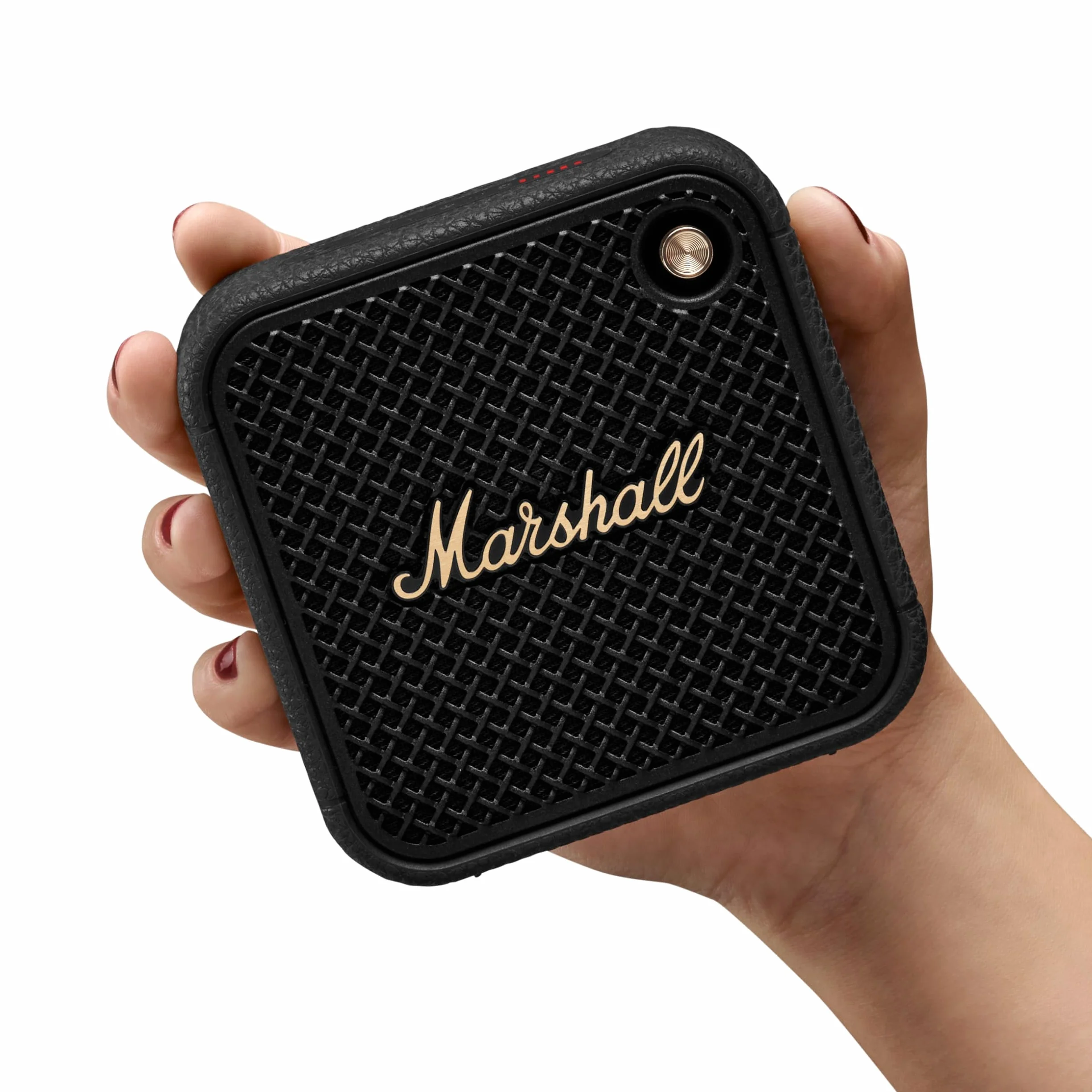 Marshall Willen II Bluetooth Altavoces Inalámbricos IP67 17 Horas Reproducción Carga Rápida Negro Latón