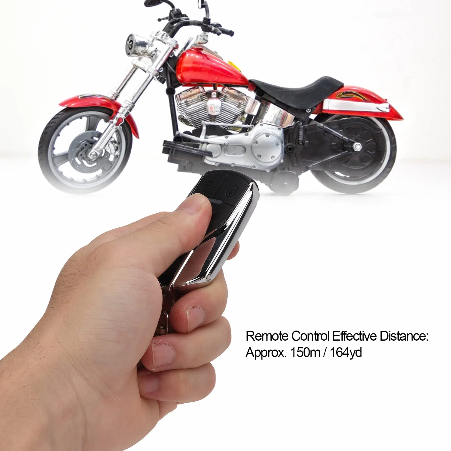 Sistema de Alarma de 2 Vías para Motocicleta, Alerta de Sonido de Vibración Antirrobo, Control Remoto LCD, Ahorro de Energía Antirrobo