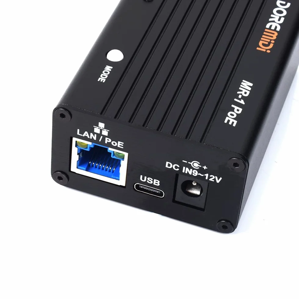 Interfaz de red MIDI RTP MR-1 Pro
