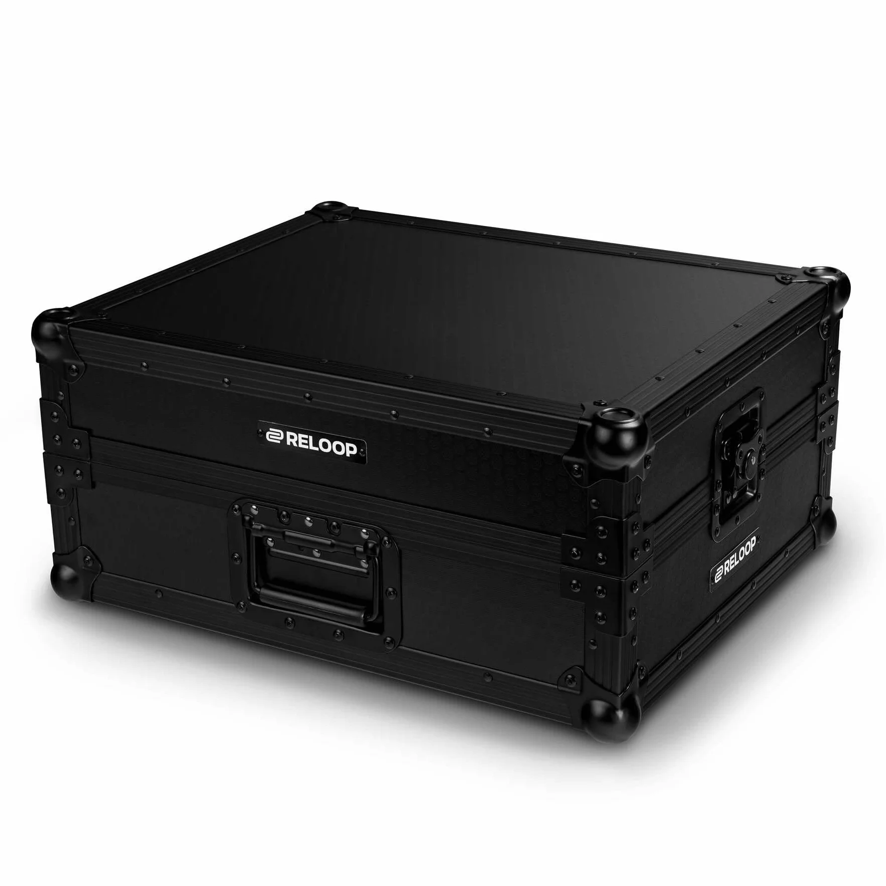 Reloop Premium Turntable Case - esquinas protectoras rotundas, construcción especialmente robusta, cómoda asa de transporte, negro