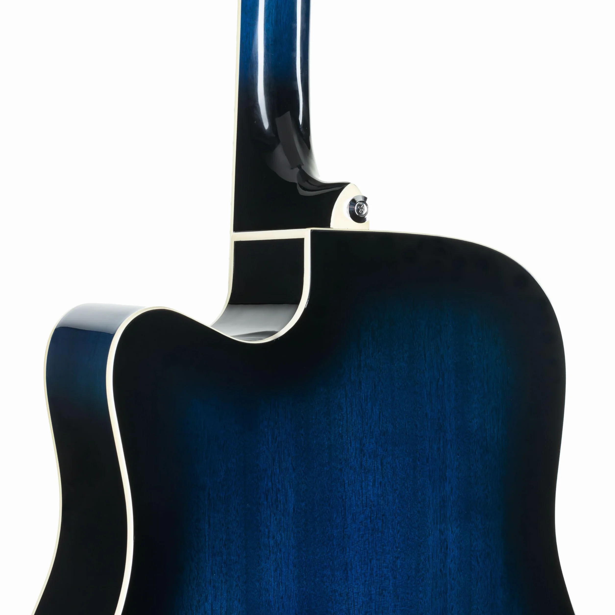 Ibanez PF15ECE-TBS Guitarra electroacústica, Transparente Blue Sunburst