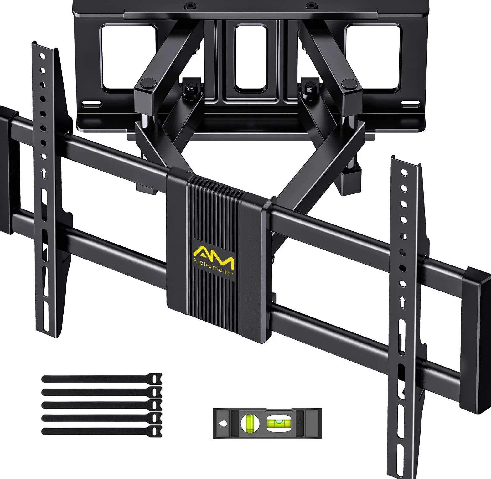 Alphamount Soporte TV Pared Movimiento Completo 37-80 Pulgadas VESA 600x400 mm 45 kg APLF6