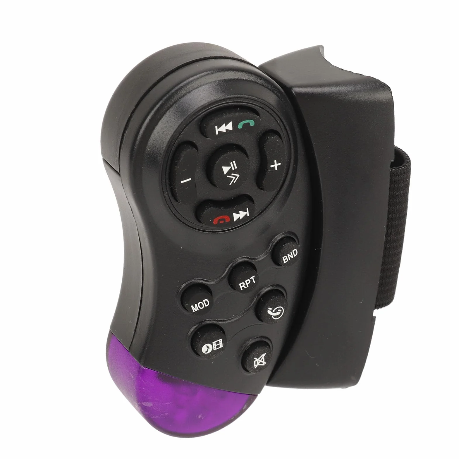 Alomejor Controlador de Volante Alcance 8M Reproductor DVD VCD Vehículos