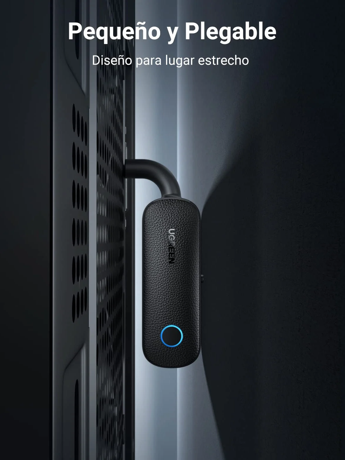 UGREEN Transmisor Receptor Bluetooth 5.4 Adaptador 2 en 1 Emisor Audio Jack 3,5mm para TV PC Coche Amplificador