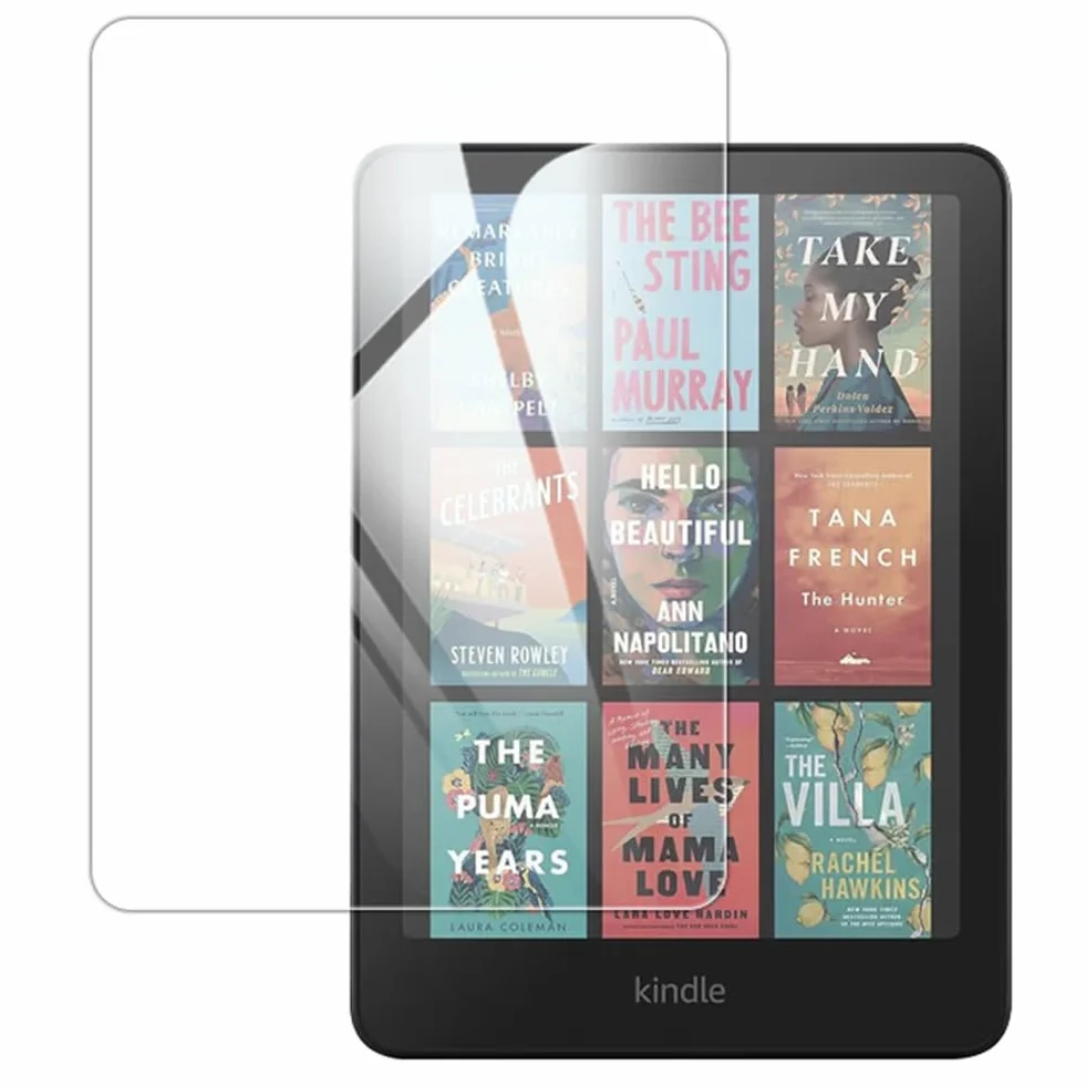 Kepuch 2 Paquetes Vidrio Templado Protector de Pantalla para Kindle Colorsoft/Kids 2025/Signature Edition 1st 2024 2025, Paperwhite 12th/Signature Edition 2024 7"