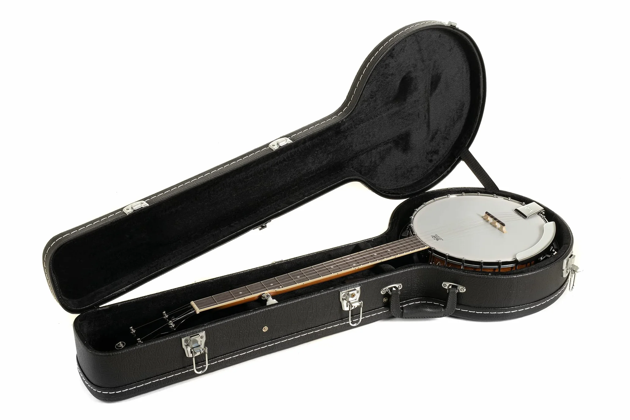 Gewa 505020 Banjo Select 5 Cuerdas, Parche Original Remo, con Estuche