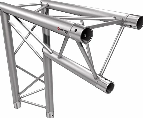 Naxpro-Truss FD 23 2-andadura Esquina 90° Aluminio Plateado