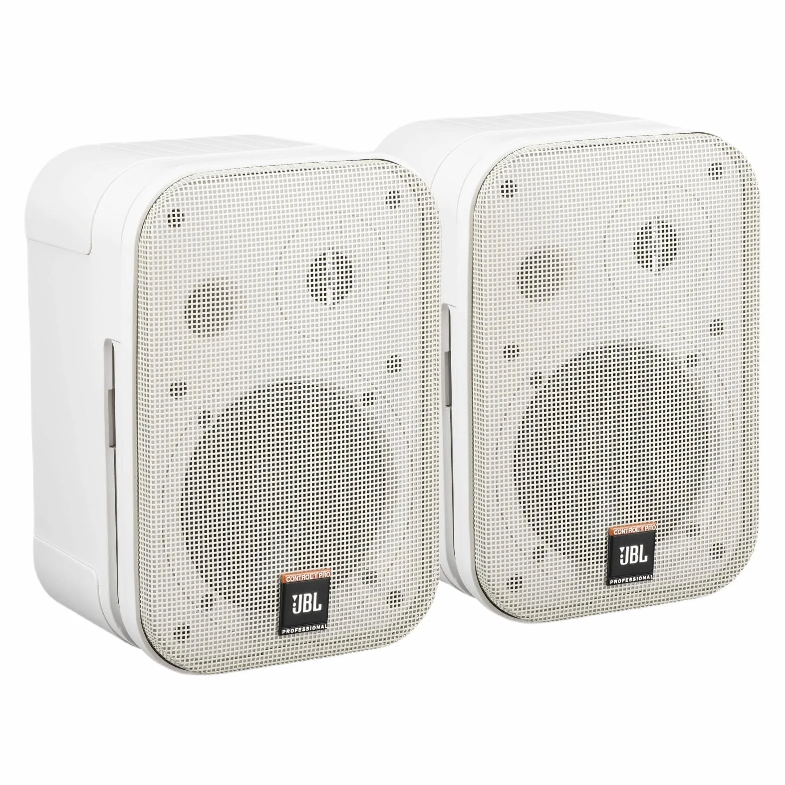 JBL C1PRO-WH - Altavoces de 2 vías (150W, 100 Hz - 18 KHz, 108 dB), Color Blanco
