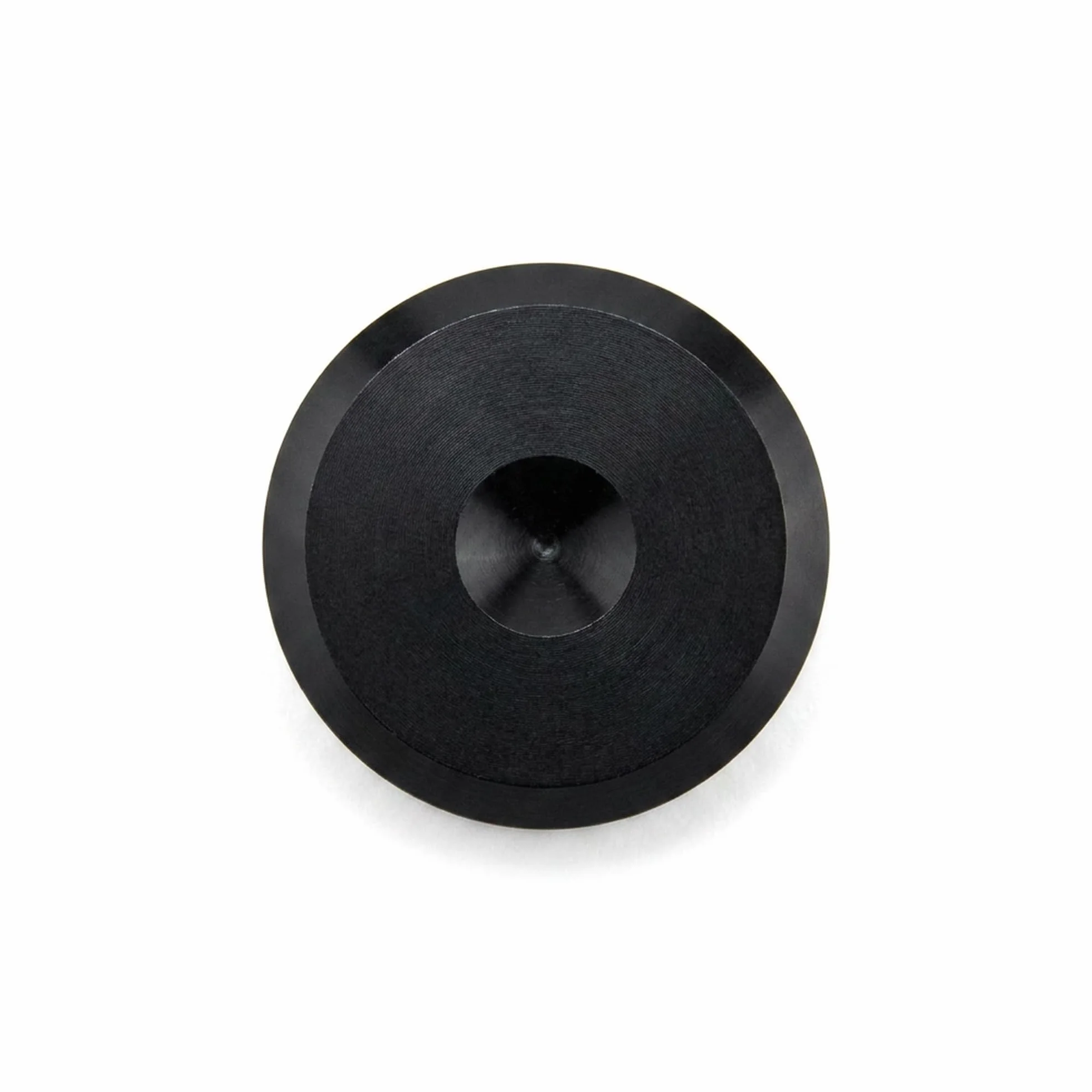 Almohadillas para altavoces PrecisionGeek Juego de 4 piezas 20 mm diámetro 7 mm grosor aluminio negro
