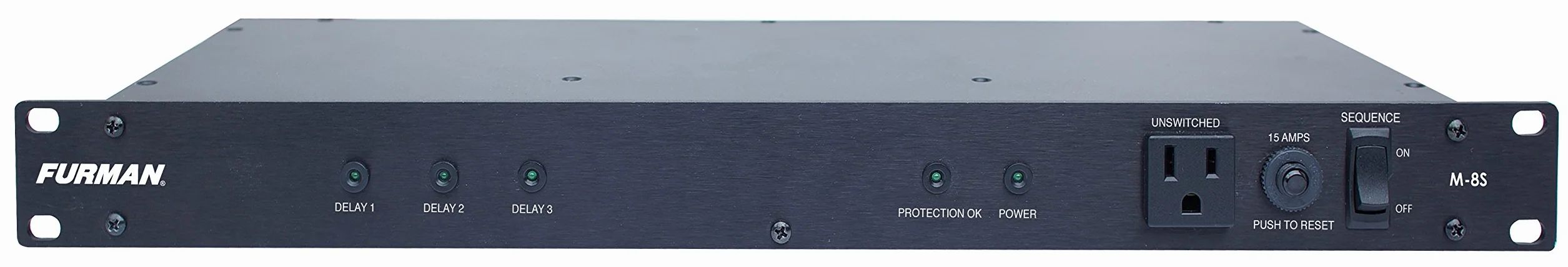 Furman Acondicionador de energía, Negro (M-8S)