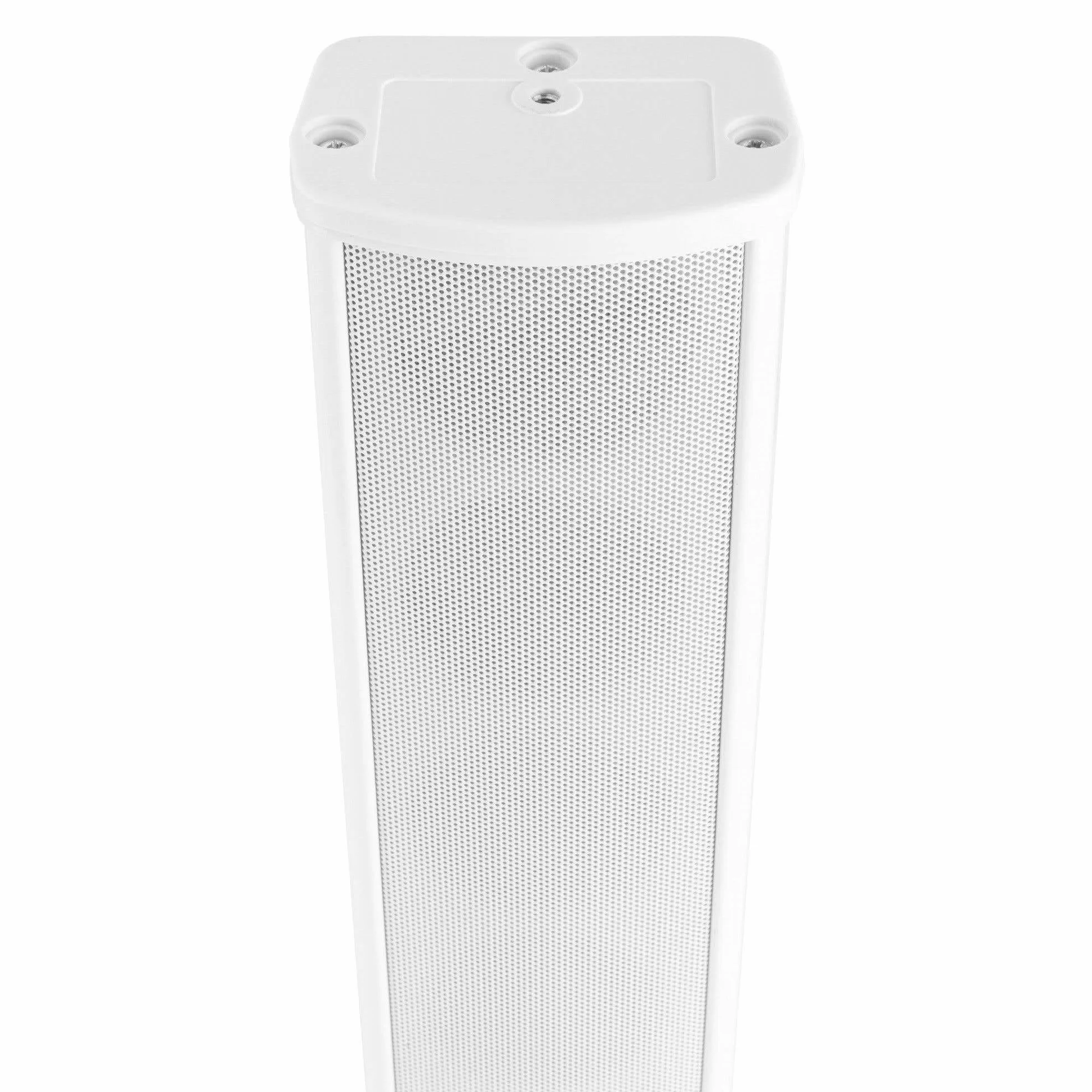 Power Dynamics ICS8 Columna de Sonido Blanca 40W 70V 100V con Soporte de Montaje