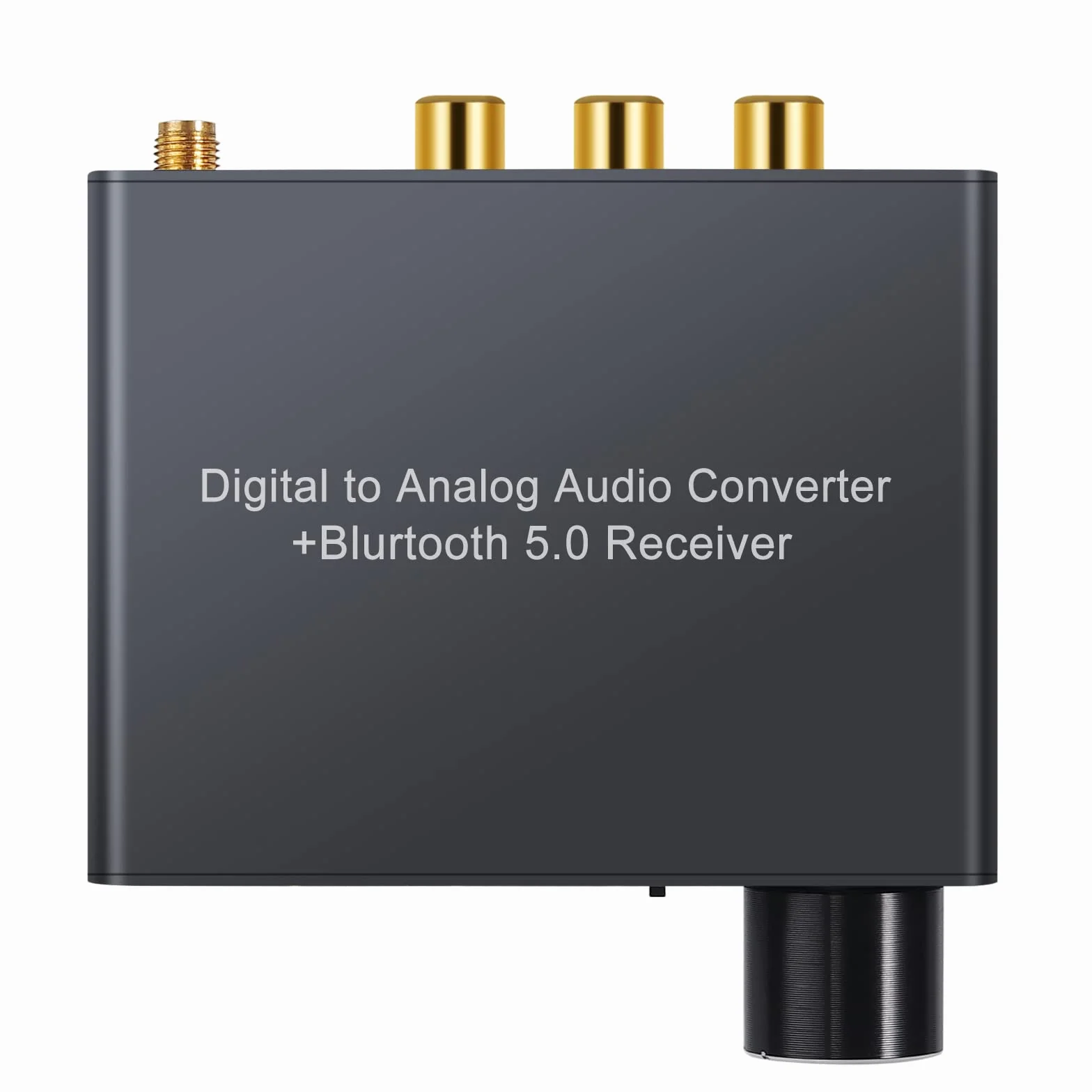 LiNKFOR 192kHz Convertidor Digital Óptico a Analógico Bluetooth V5.0 DAC Amplificador de Auriculares